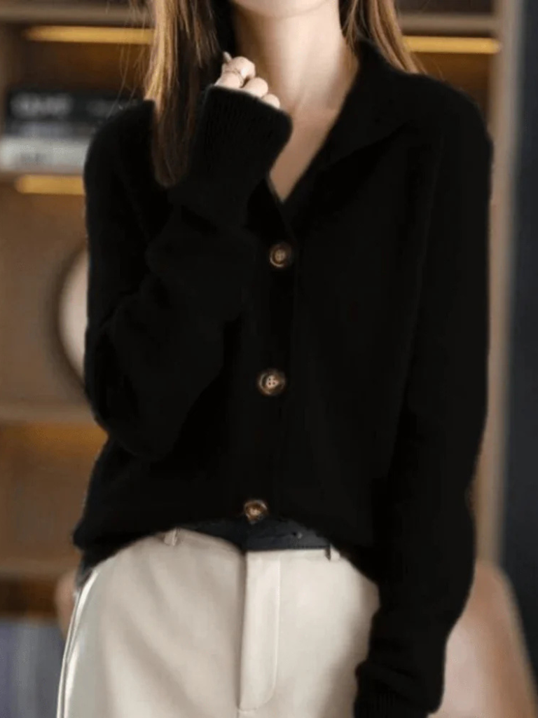 SOFIA - BUTTON CARDIGAN-15549013229941-Mirella Fiore