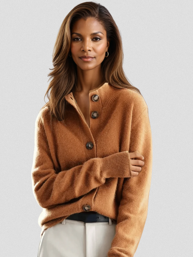 SOFIA - BUTTON CARDIGAN-15549013229941-Mirella Fiore