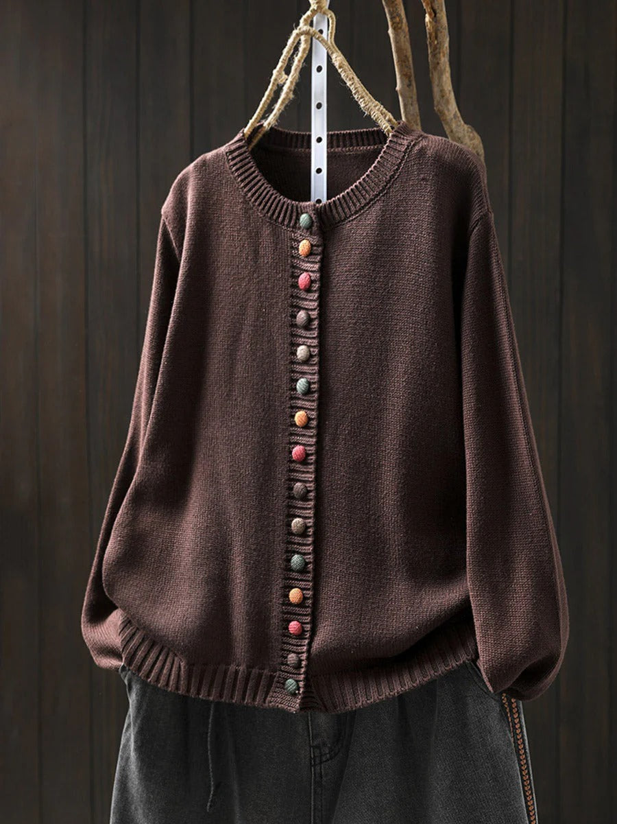 SOLAGE - Soft and Modern Cardigan-15519826772341-Mirella Fiore