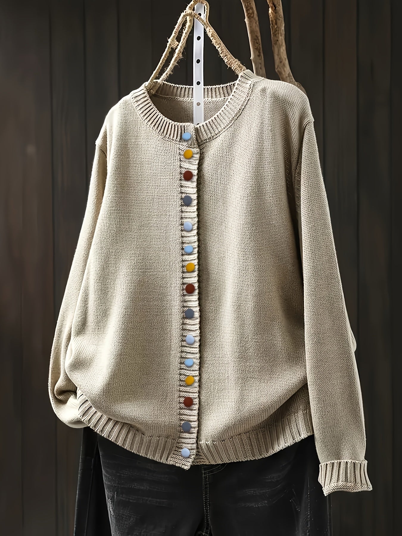 SOLAGE - Soft and Modern Cardigan-15519826772341-Mirella Fiore