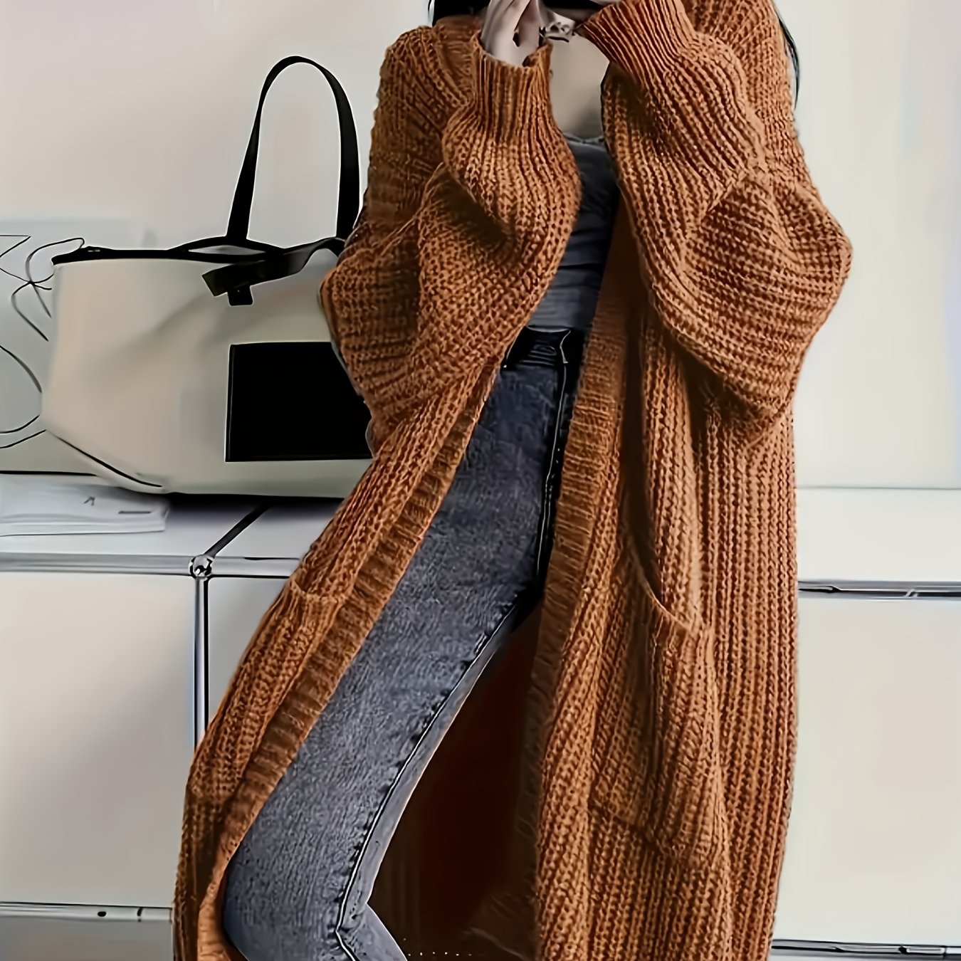 SORAYA - Cosy Cardigan Sweater-15519827198325-Nancy & Mae Savannah