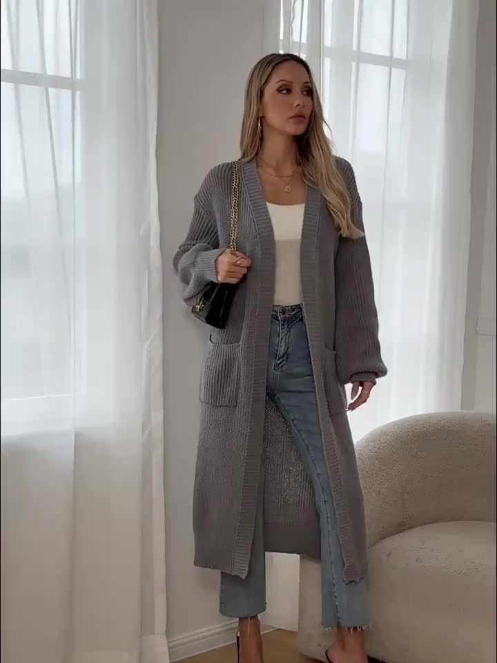 SORAYA - Cosy Cardigan Sweater-15519827198325-Nancy & Mae Savannah