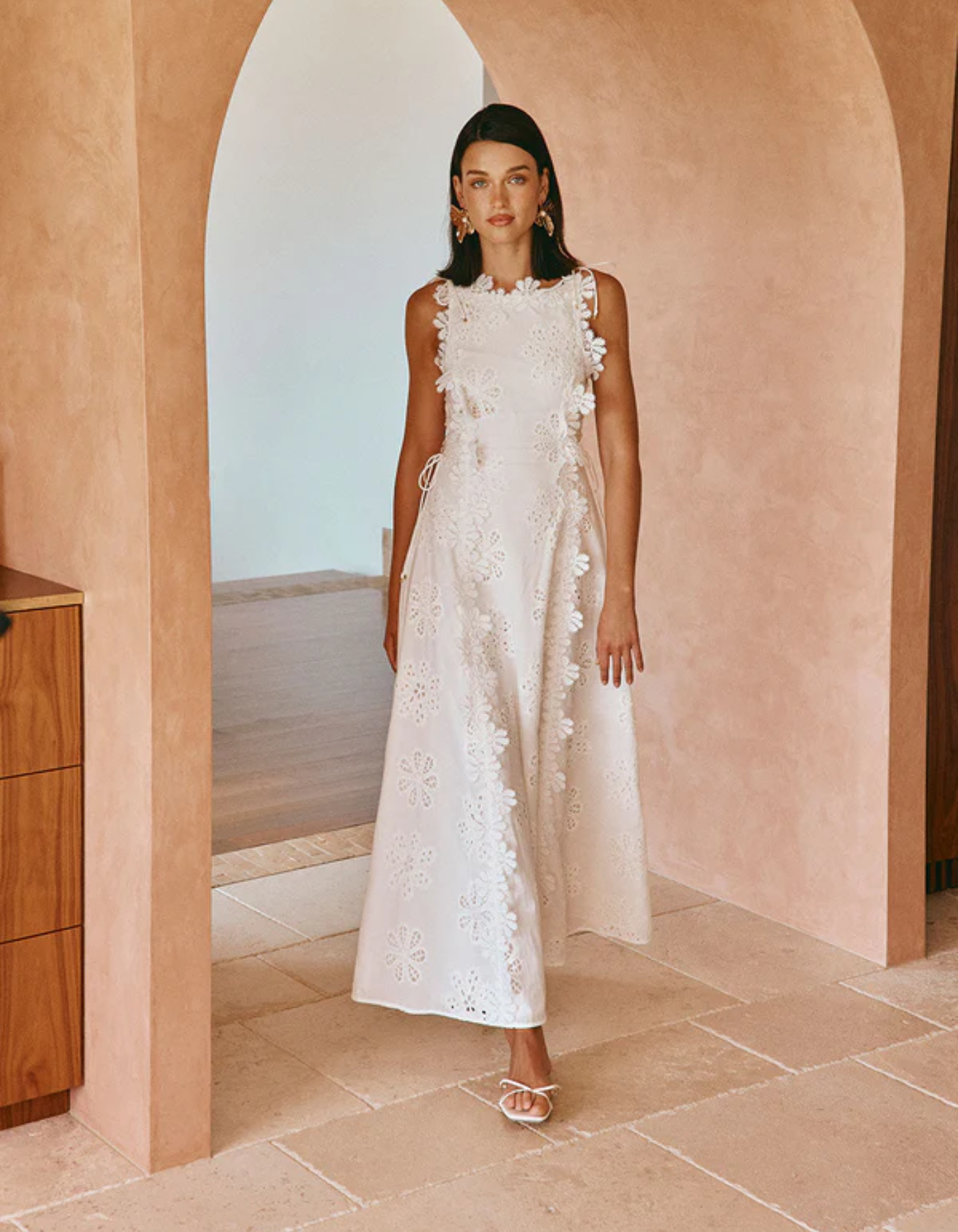 Sabine – Floral detailing – Maxi dress-15215967306101-Mirella Fiore