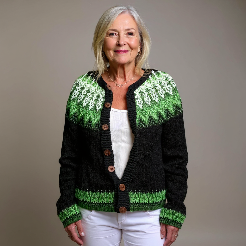 Sadie - Vintage Icelandic Cardigan-15531113447797-Nancy & Mae Savannah