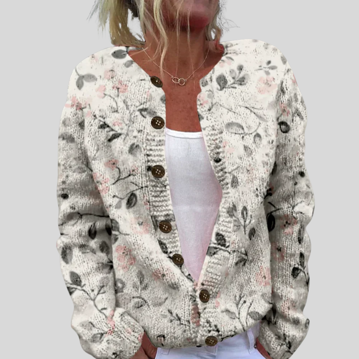 Sammy - Loose Fitting Cardigan-15518867226997-Mirella Fiore