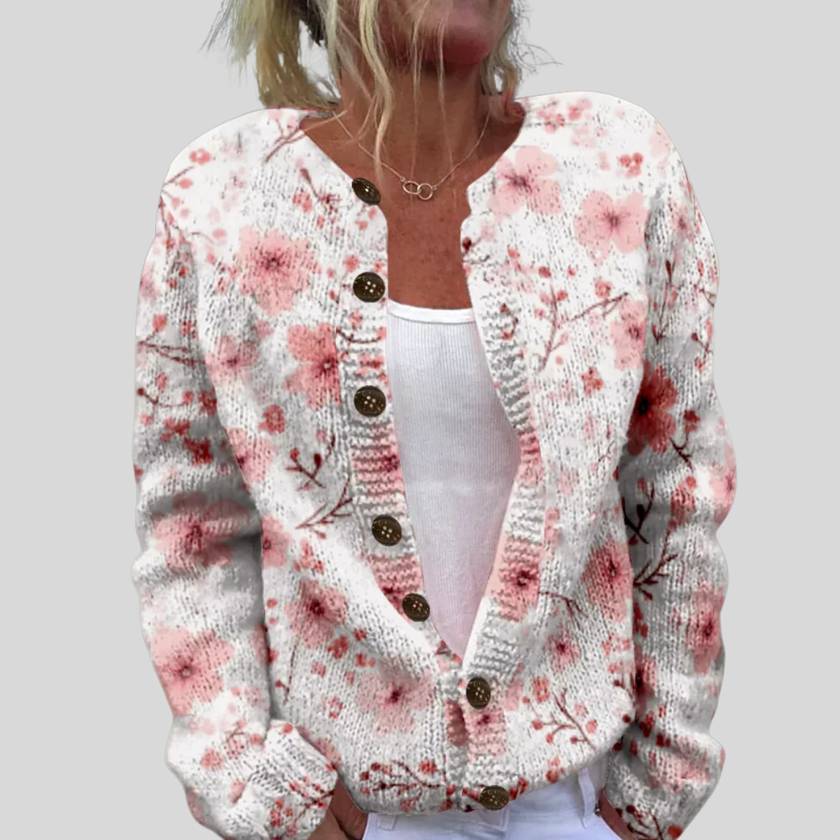 Sammy - Loose Fitting Cardigan-15518867226997-Mirella Fiore