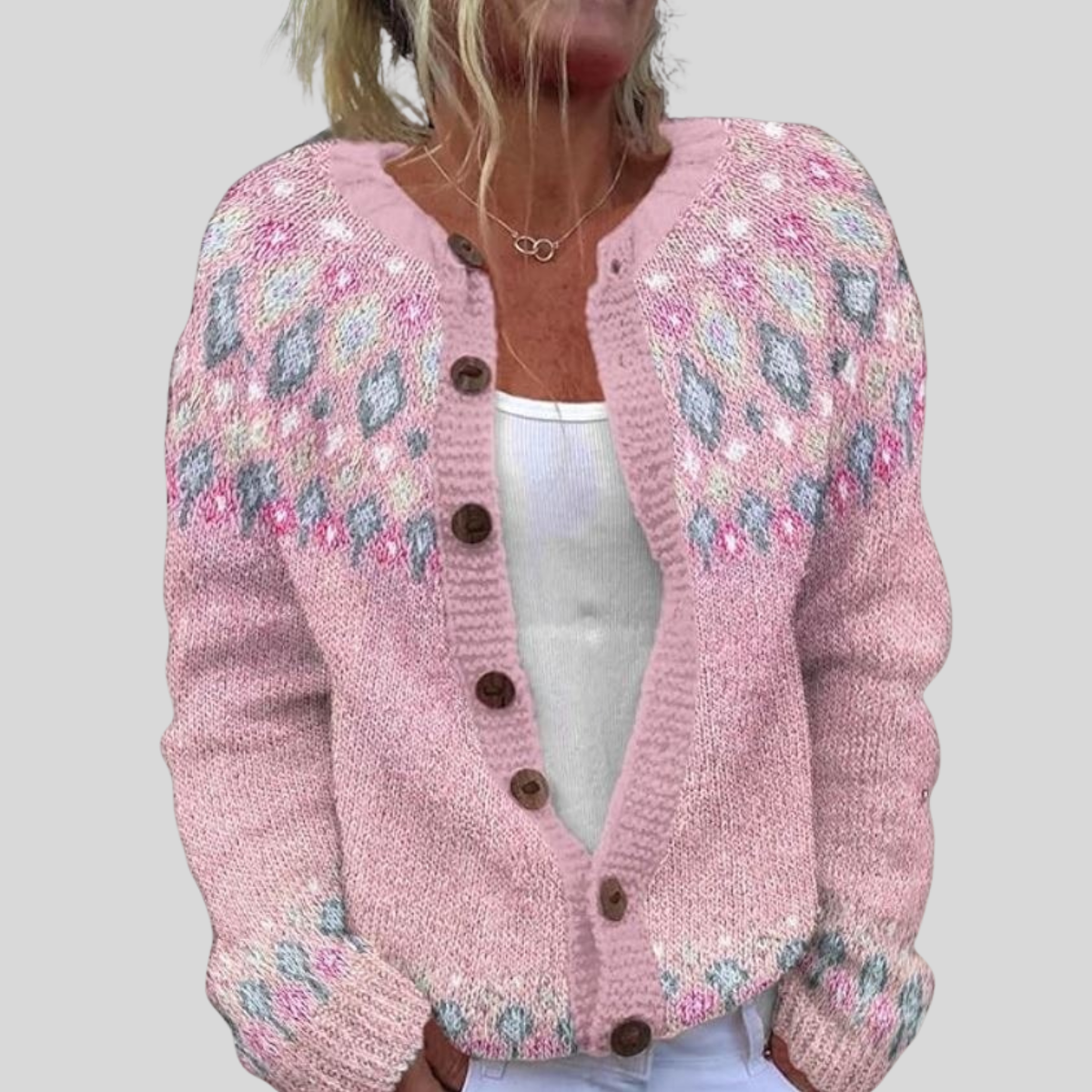 Sammy - Loose Fitting Cardigan-15518867226997-Mirella Fiore