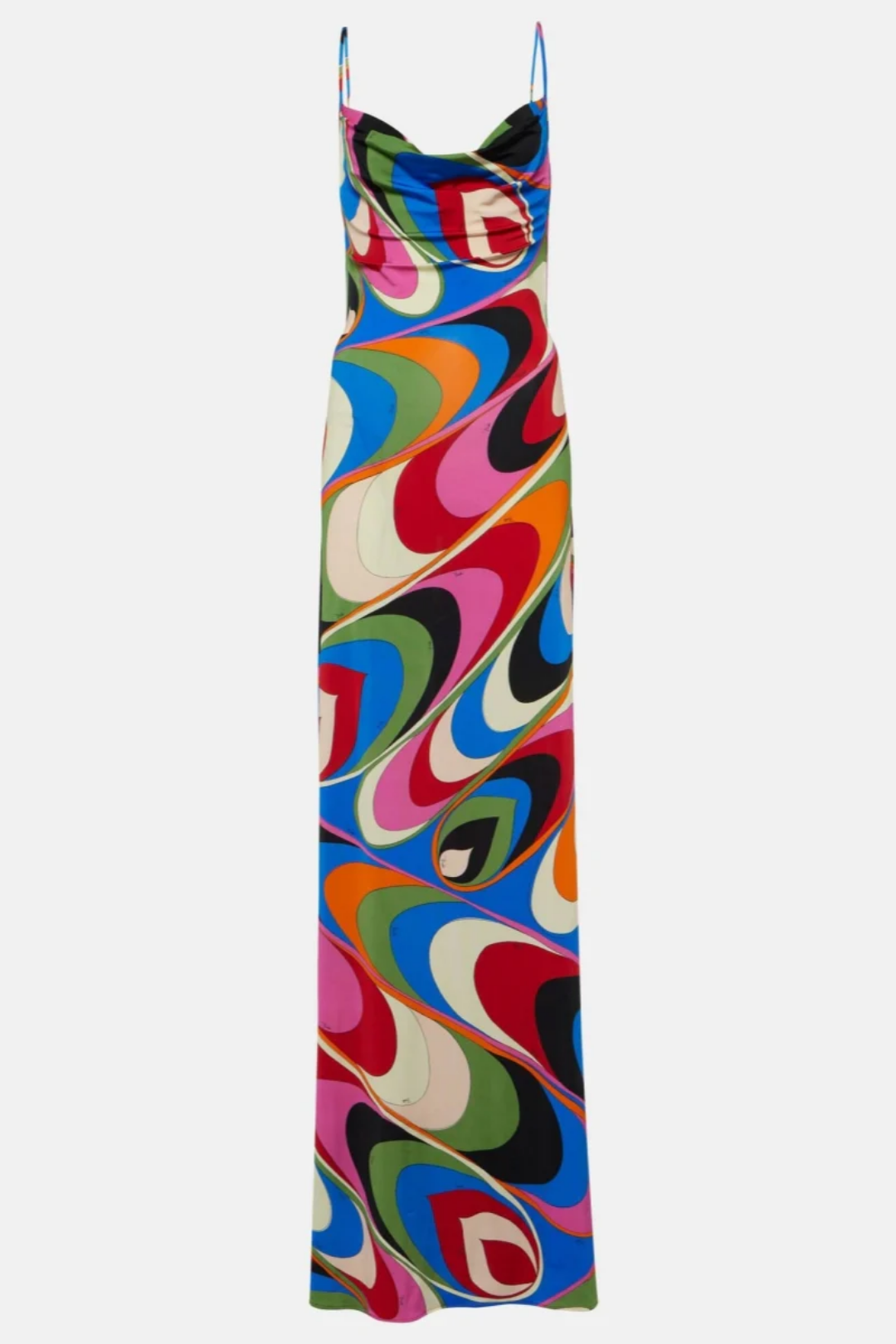 Sammy – Psychedelic swirl – Backless maxi dress-15223806951797-Mirella Fiore