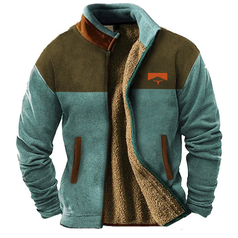 Samuel | Men's Casual Fleece Jacket-15553979220341-Nancy & Mae Savannah
