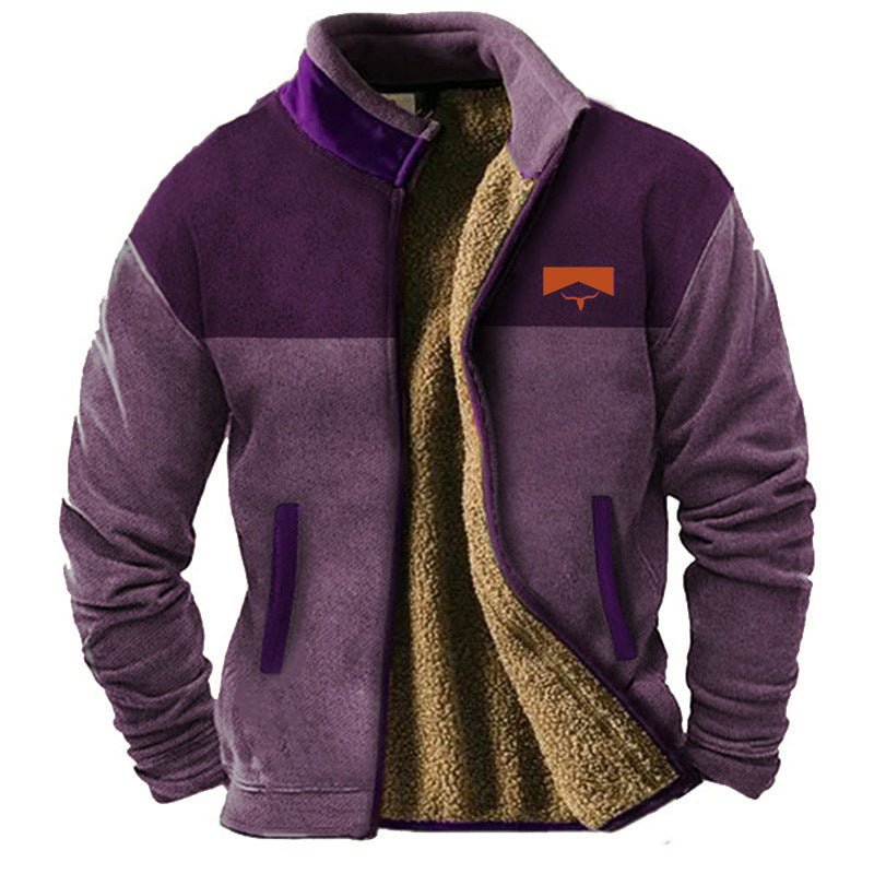 Samuel | Men's Casual Fleece Jacket-15553979220341-Nancy & Mae Savannah