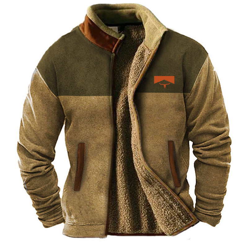 Samuel | Men's Casual Fleece Jacket-15553979220341-Nancy & Mae Savannah