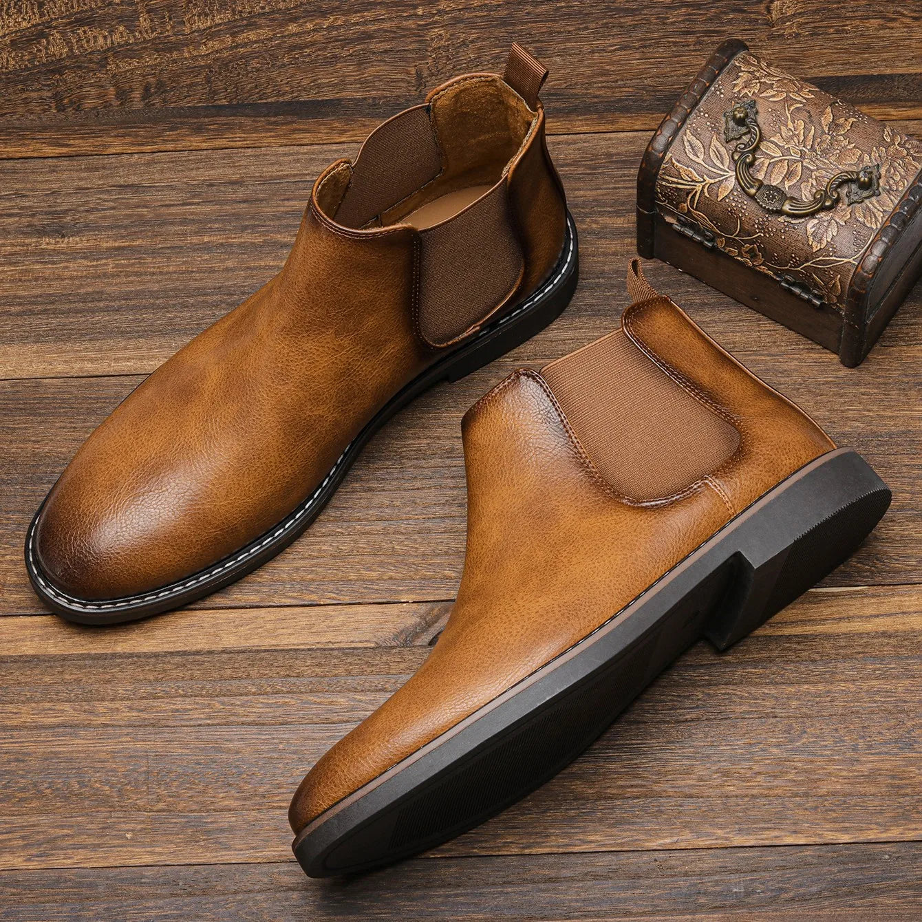 Sanford - Timeless Style Chelsea Boots-15550769365365-Mirella Fiore
