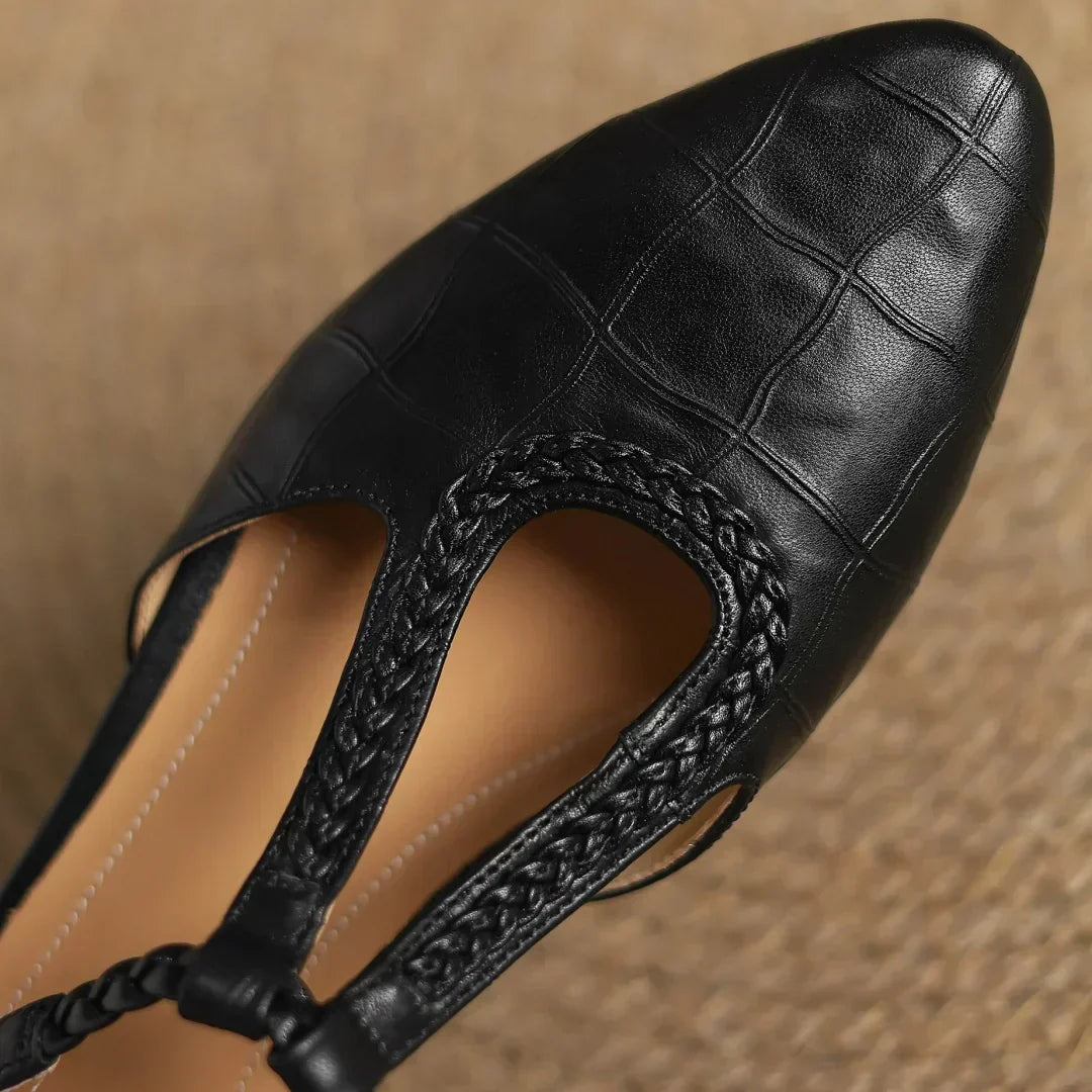 Sarah - Leather Mary Janes-15550738268533-Mirella Fiore
