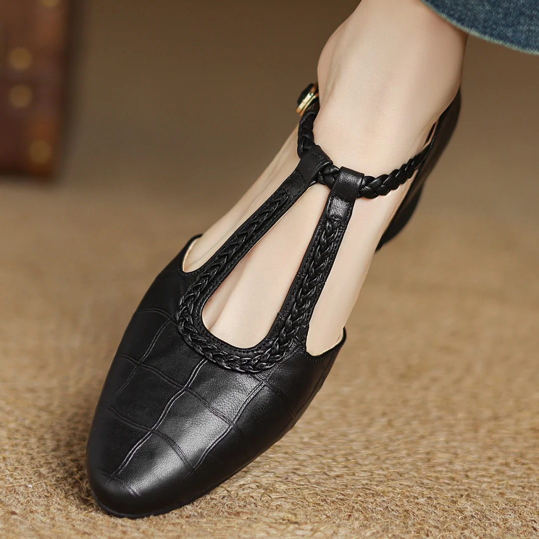 Sarah - Leather Mary Janes-15550738268533-Mirella Fiore