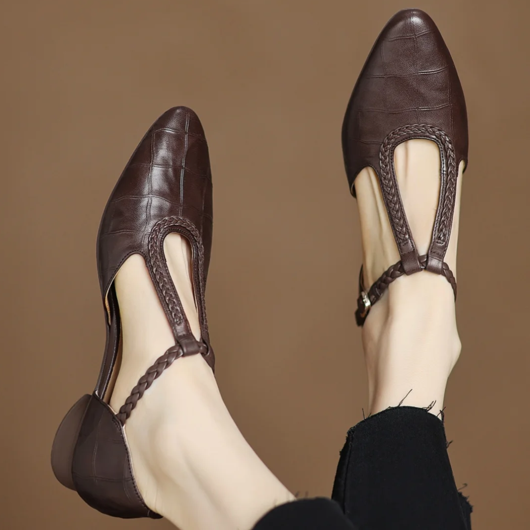 Sarah - Leather Mary Janes-15550738268533-Mirella Fiore