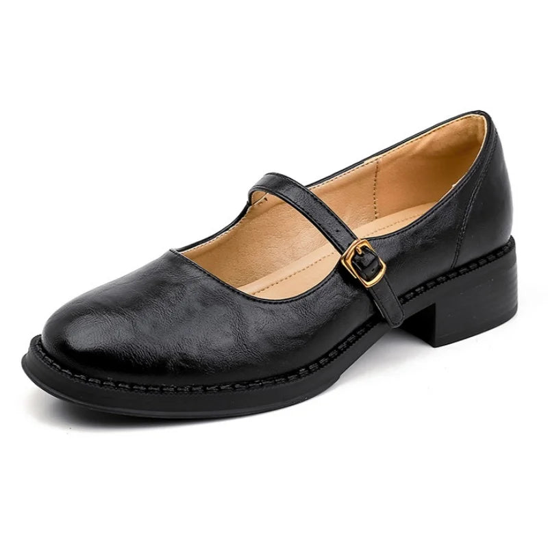Sarah&Kate - Classic Comfort Mary Janes Made Of Leather-15550738399605-Mirella Fiore