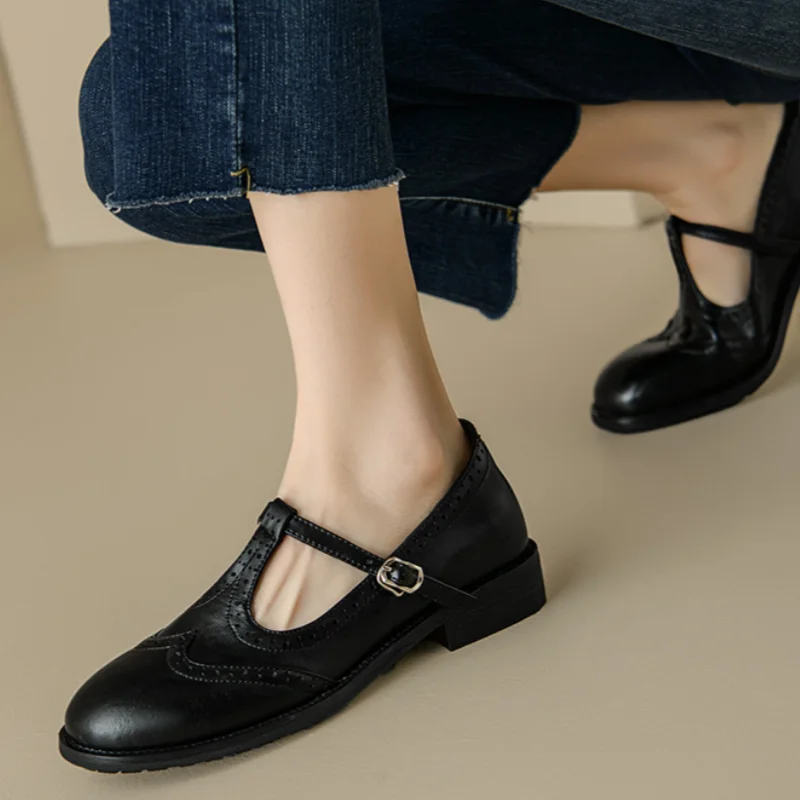 Sarah&Kate - Elegant T-Strap Mary Janes-15550738792821-Mirella Fiore