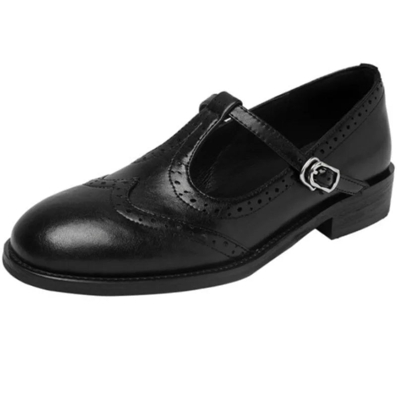 Sarah&Kate - Elegant T-Strap Mary Janes-15550738792821-Mirella Fiore
