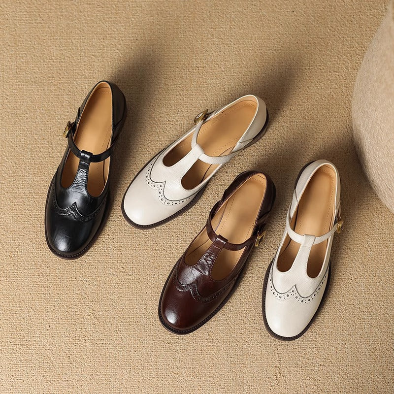 Sarah&Kate - Mary Jane Shoes-15550738760053-Mirella Fiore