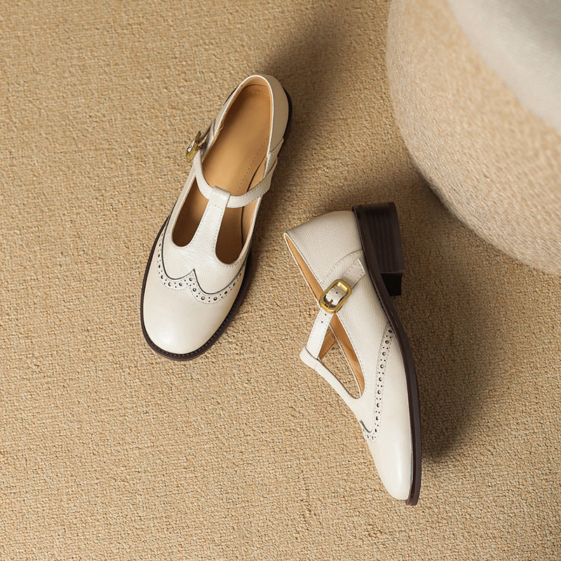 Sarah&Kate - Mary Jane Shoes-15550738760053-Mirella Fiore