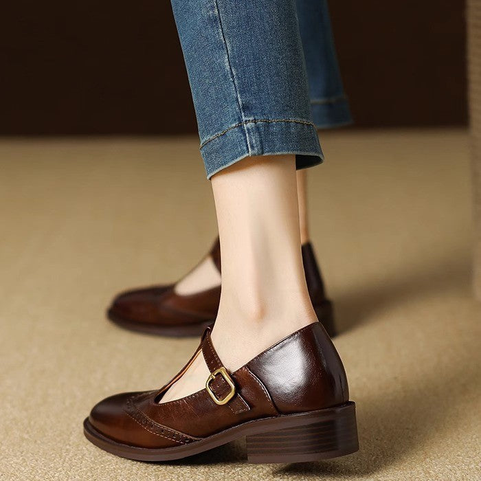 Sarah&Kate - Mary Jane Shoes-15550738760053-Mirella Fiore
