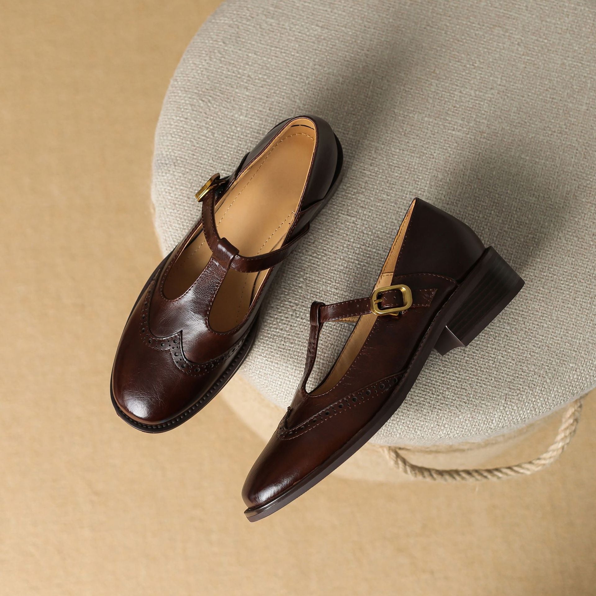 Sarah&Kate - Mary Jane Shoes-15550738760053-Mirella Fiore