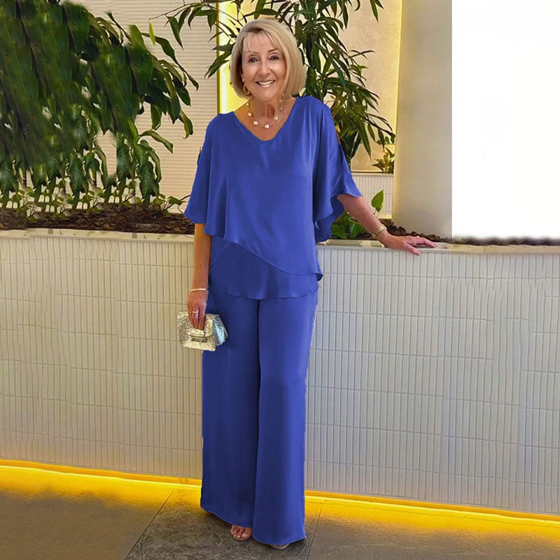 Sarina - Elegant Two-Piece Set-15553262944629-Nancy & Mae Savannah