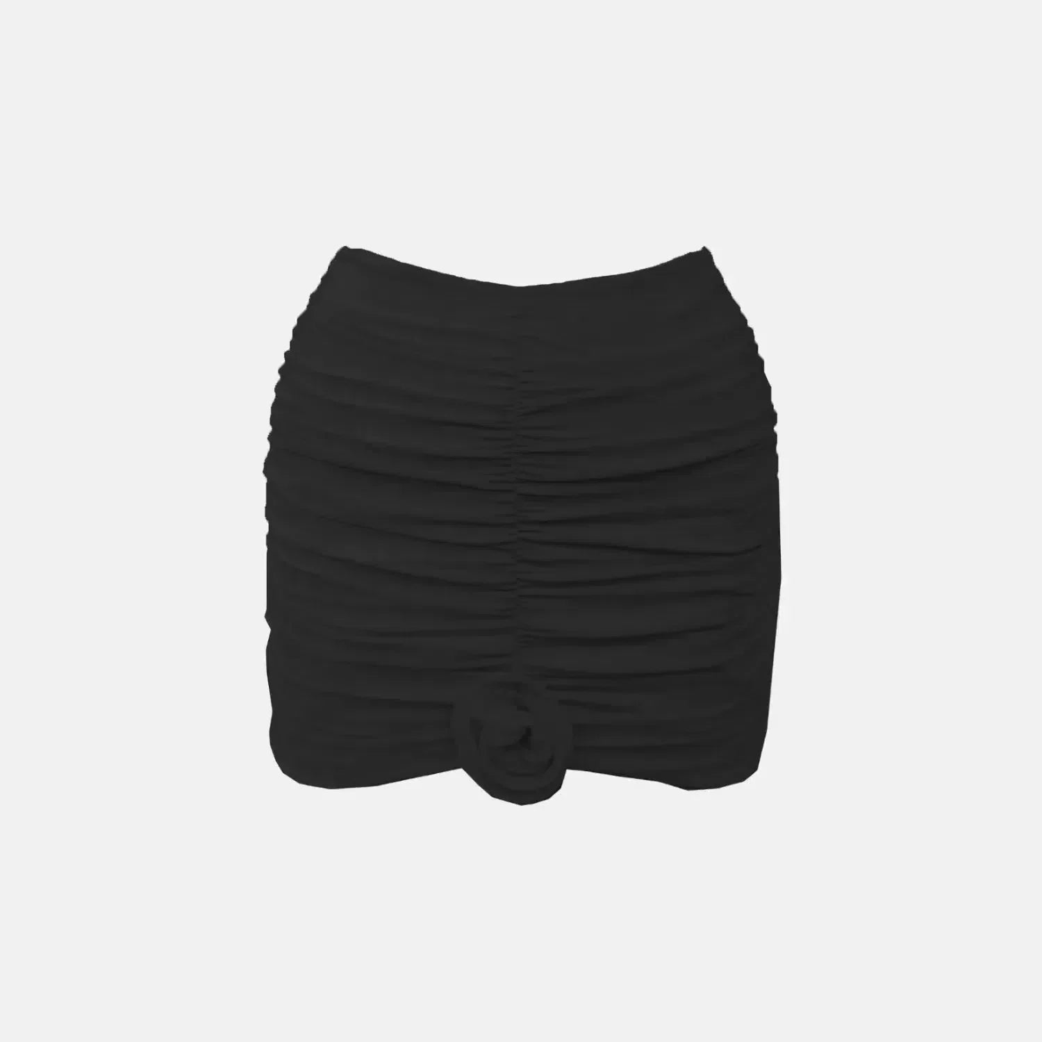 Satie Élégance Set – White – Floral gathered skirt-15133642064245-Nancy & Mae Savannah