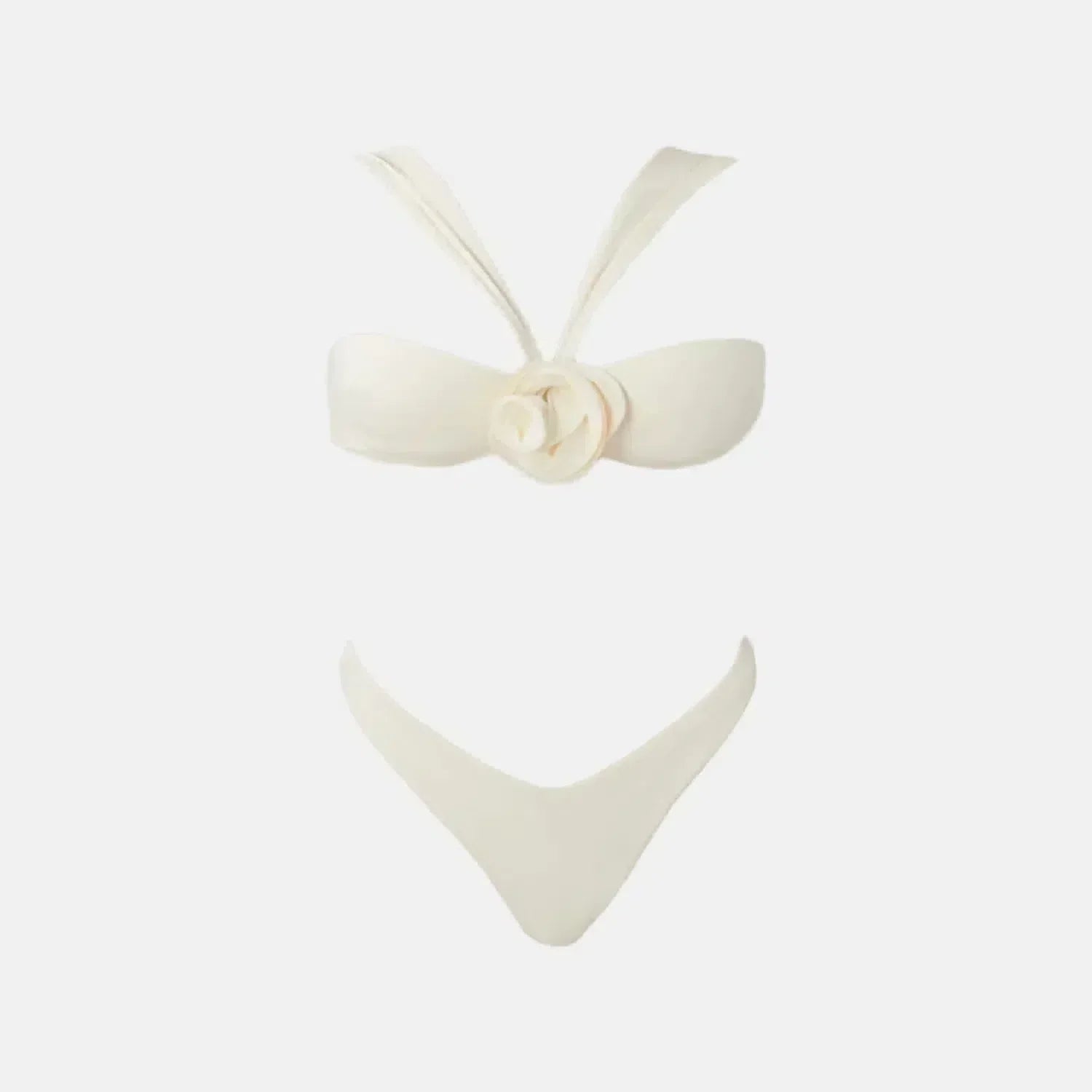 Satie Élégance Set – White – Floral gathered skirt-15133642064245-Nancy & Mae Savannah