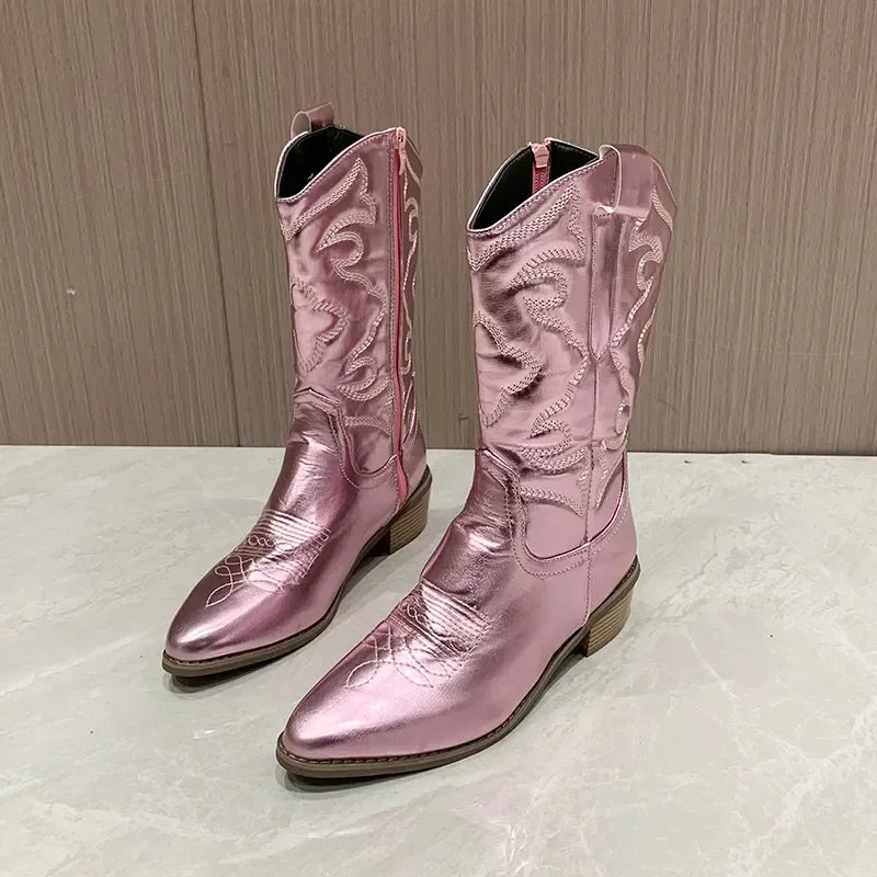Savannah - Dazzling Cowgirl Style Boots-15550871503221-Nancy & Mae Savannah
