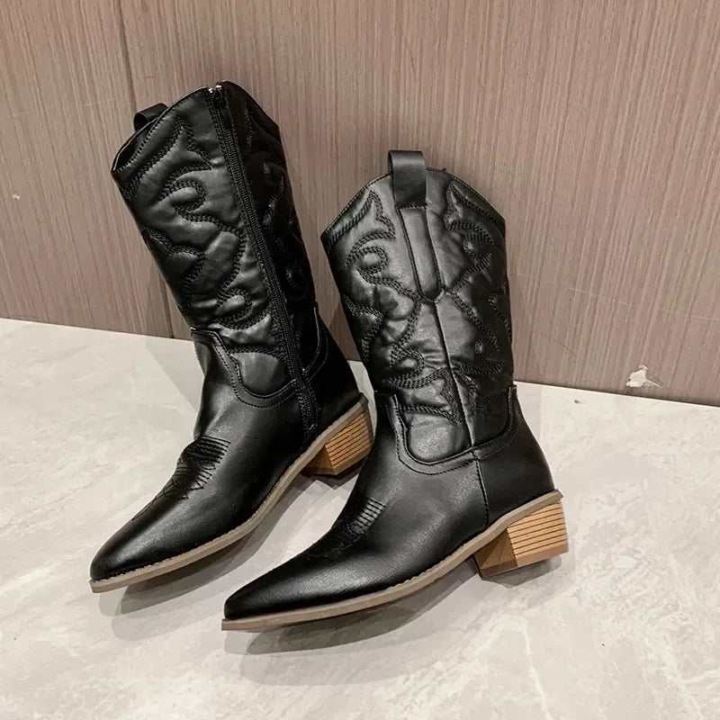 Savannah - Dazzling Cowgirl Style Boots-15550871503221-Nancy & Mae Savannah