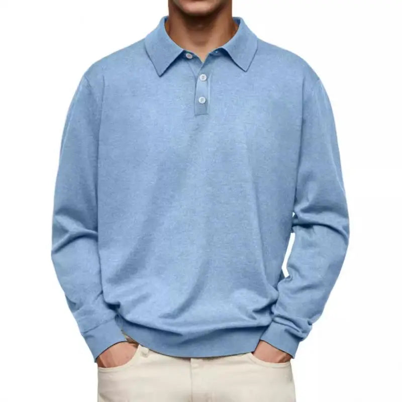 John - Long Sleeve Casual Polo