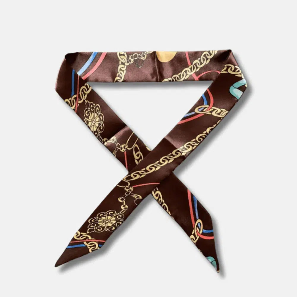 Scarf – Elegant design – Bag charm-15133597204853-Nancy & Mae Savannah