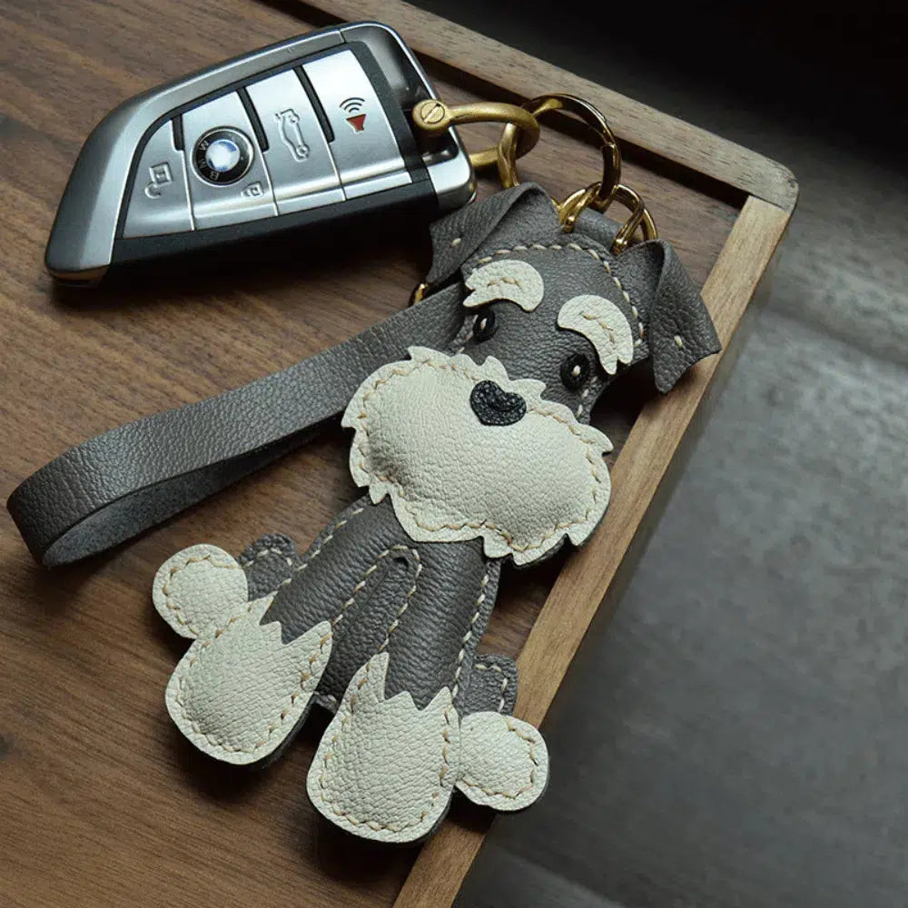 Schnauzer – Charming design – Bag charm-15133619126645-Nancy & Mae Savannah