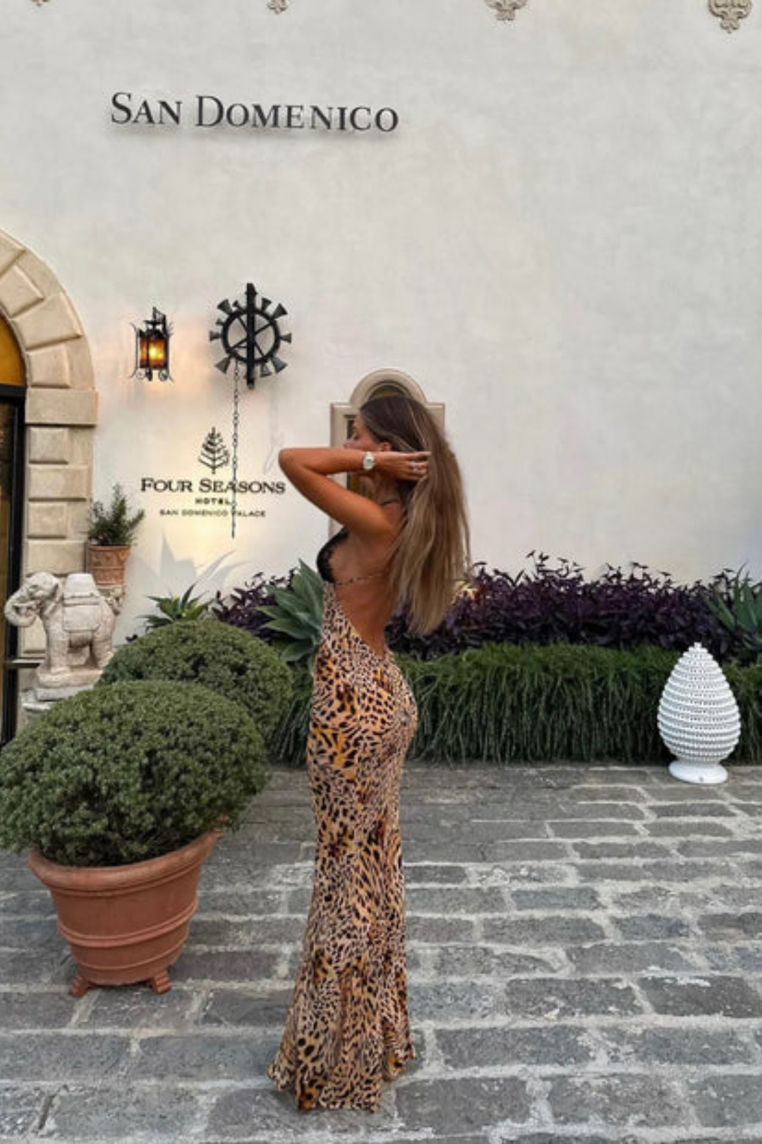 Selena – Leopard print – Maxi dress-15215867658613-Mirella Fiore