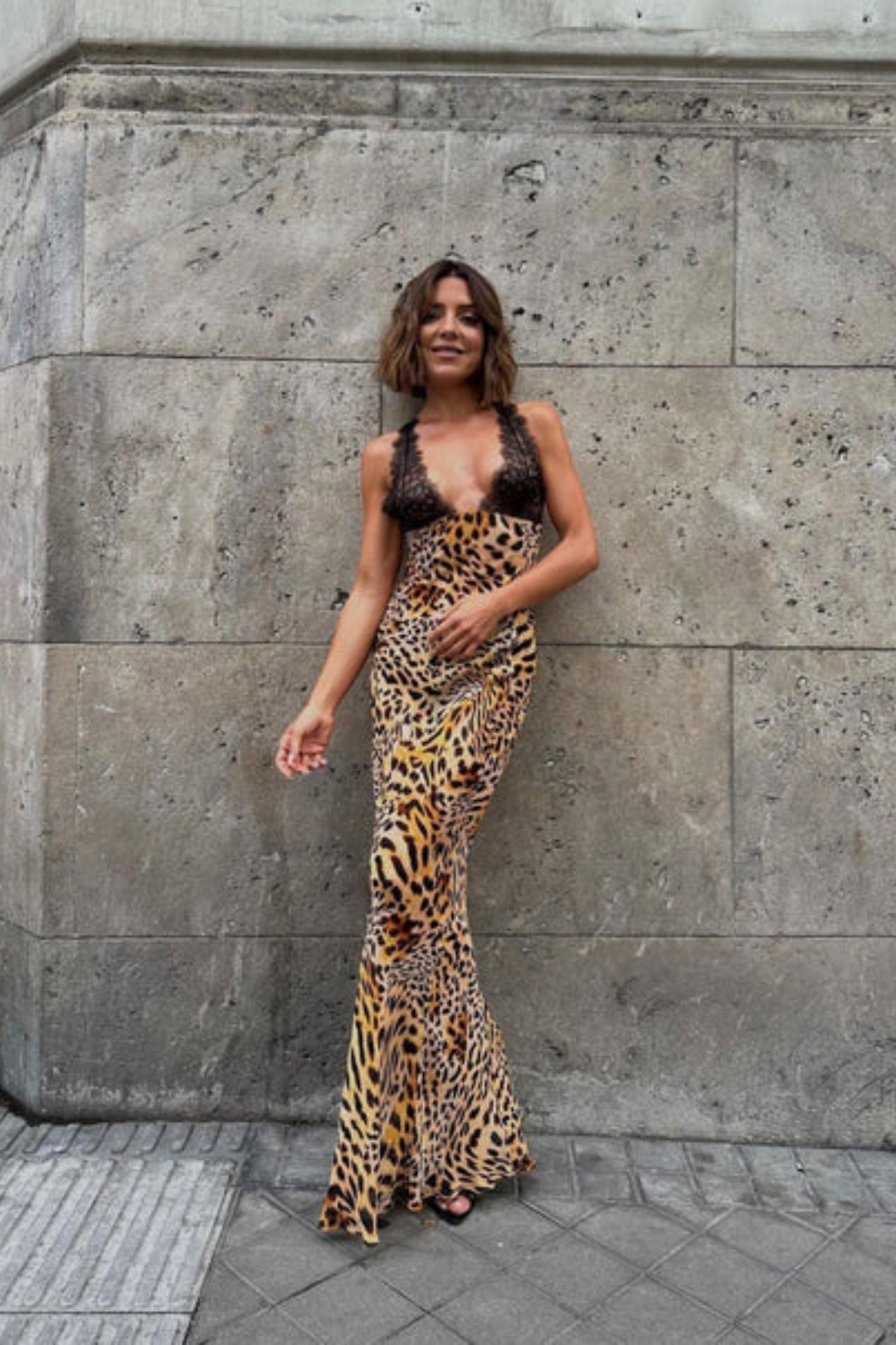 Selena – Leopard print – Maxi dress-15215867658613-Mirella Fiore
