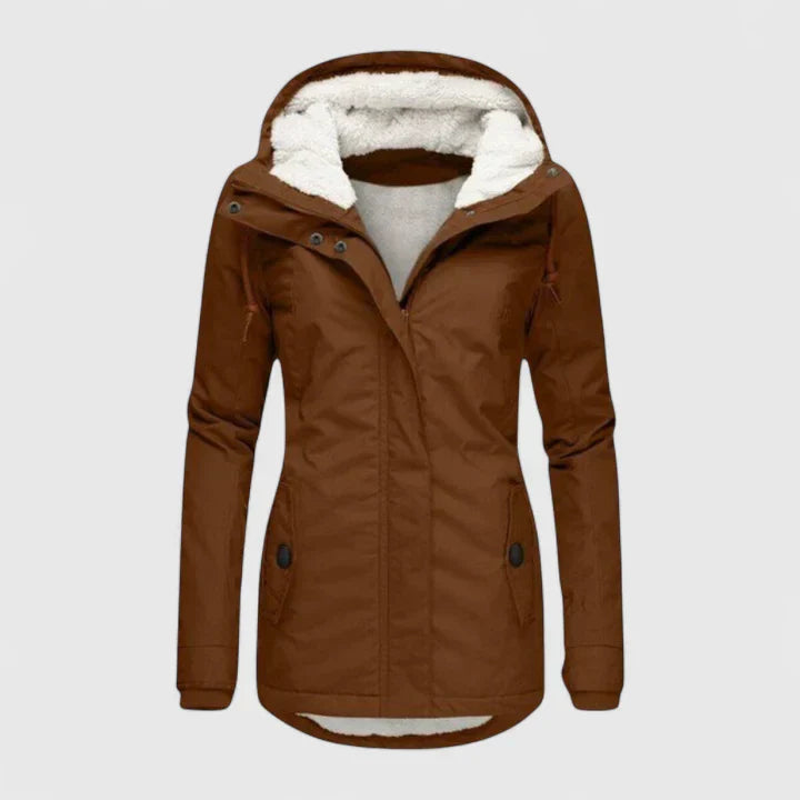 Selina - Hooded Winter Jacket-15550919508341-Mirella Fiore