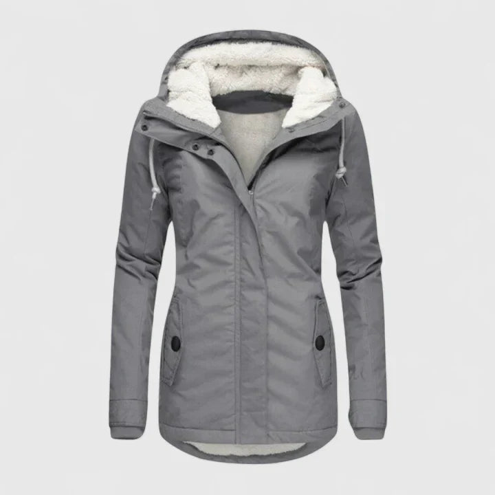 Selina - Hooded Winter Jacket-15550919508341-Mirella Fiore