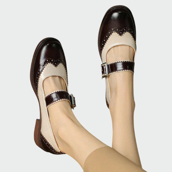 Serafina – Leather Mary Janes-15519661392245-Nancy & Mae Savannah