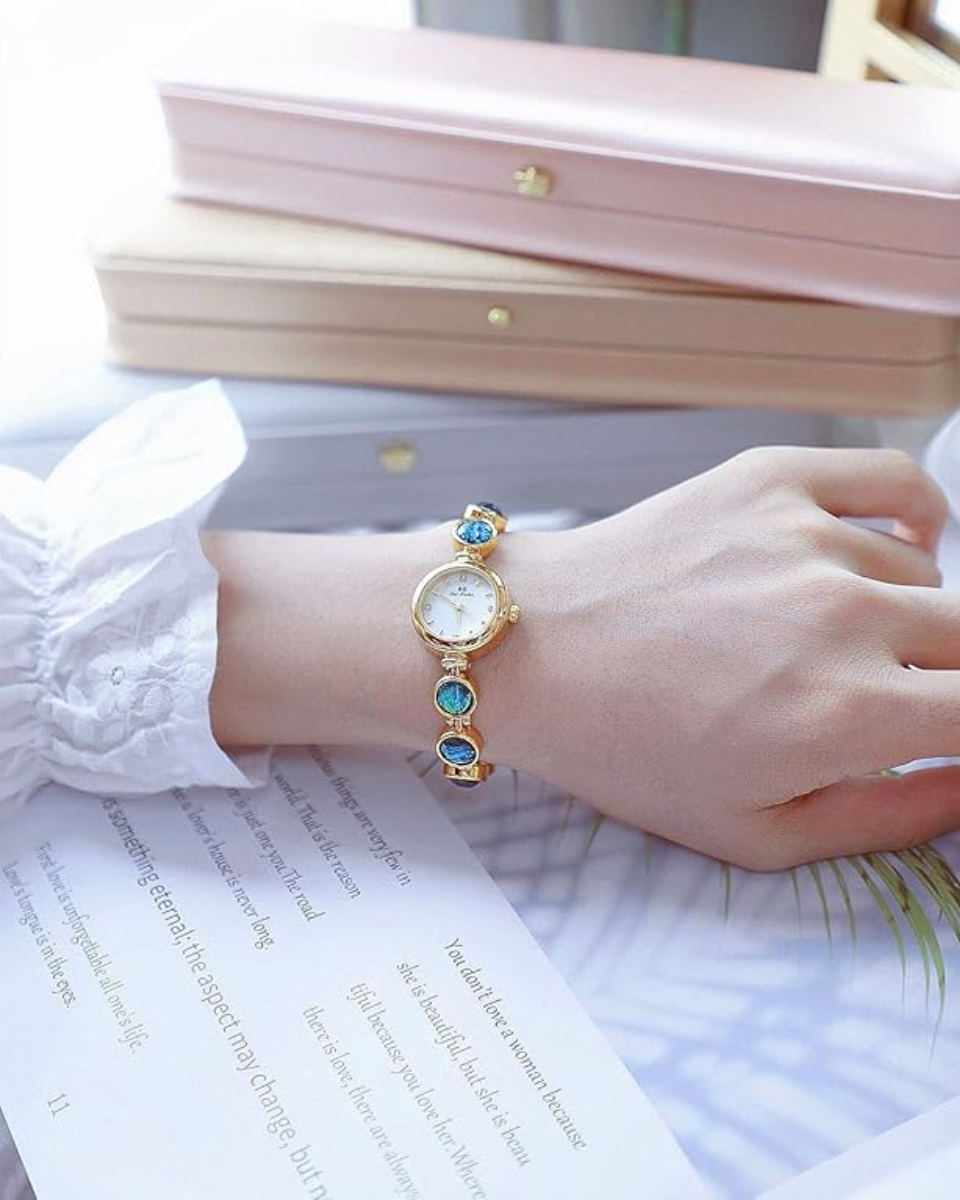 Seraphina – Mother-of-pearl dial – Bracelet watch-15233937277301-Nancy & Mae Savannah