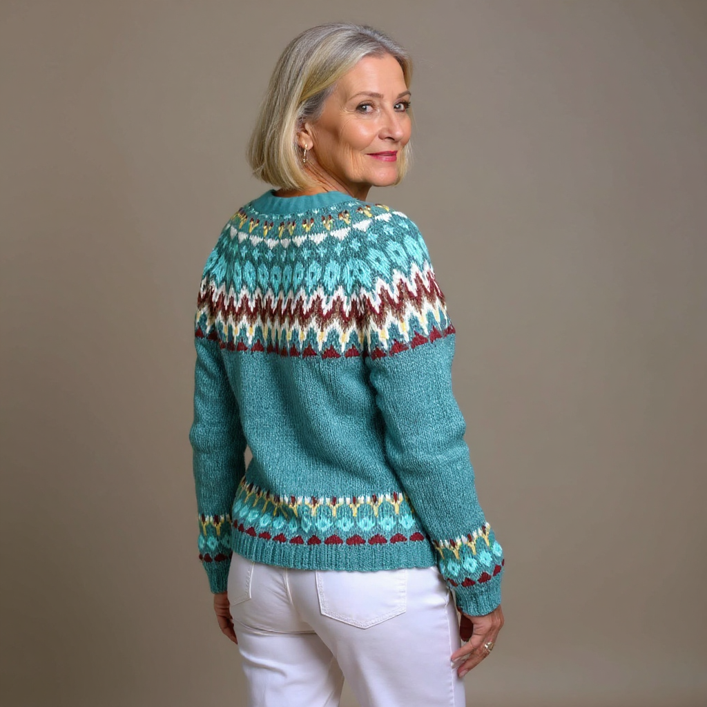 Serenity - Vintage Icelandic Cardigan-15531113021813-Nancy & Mae Savannah