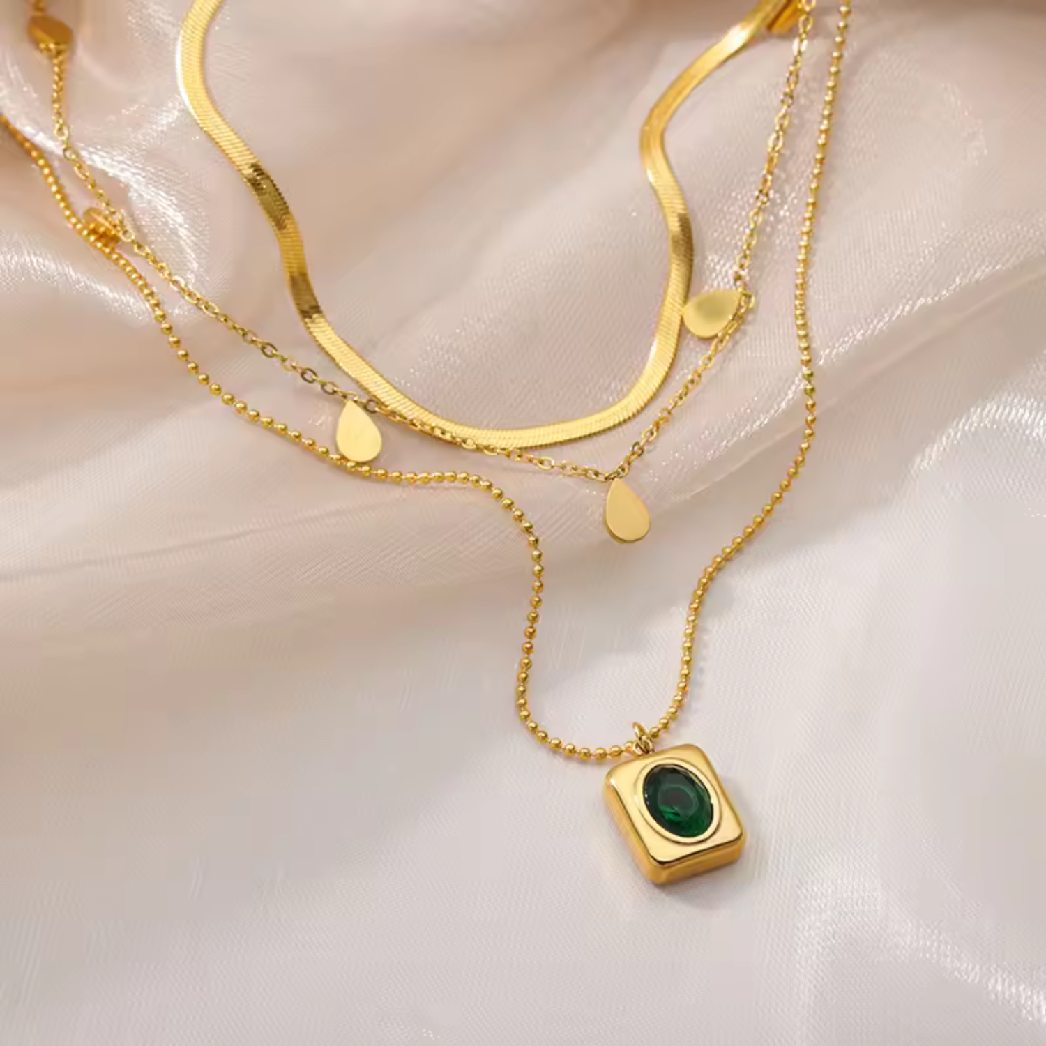 Serenna Virelle Necklace Set-15548285813109-Mirella Fiore