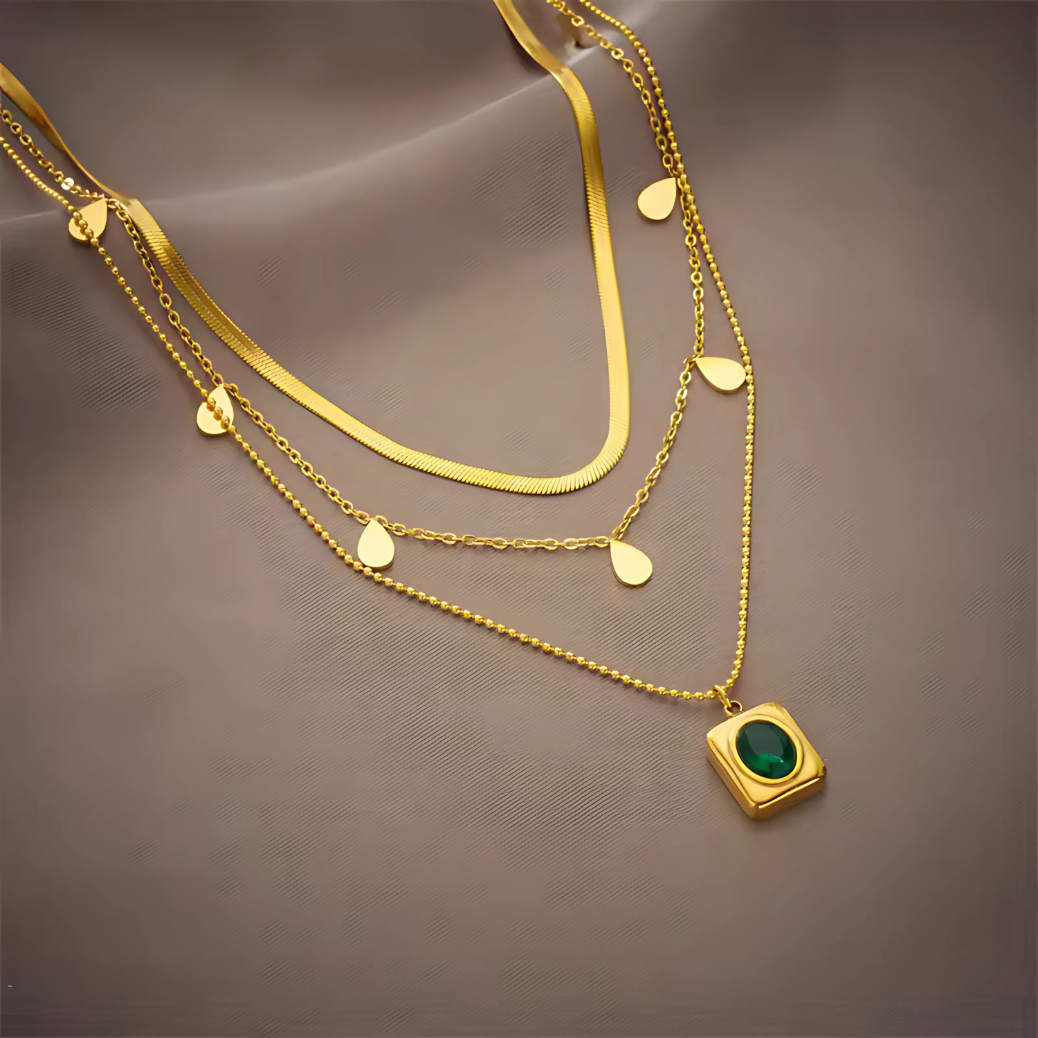 Serenna Virelle Necklace Set-15548285813109-Mirella Fiore