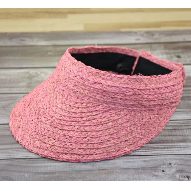 Serina – Braided straw – Sun visor-15133815472501-Mirella Fiore