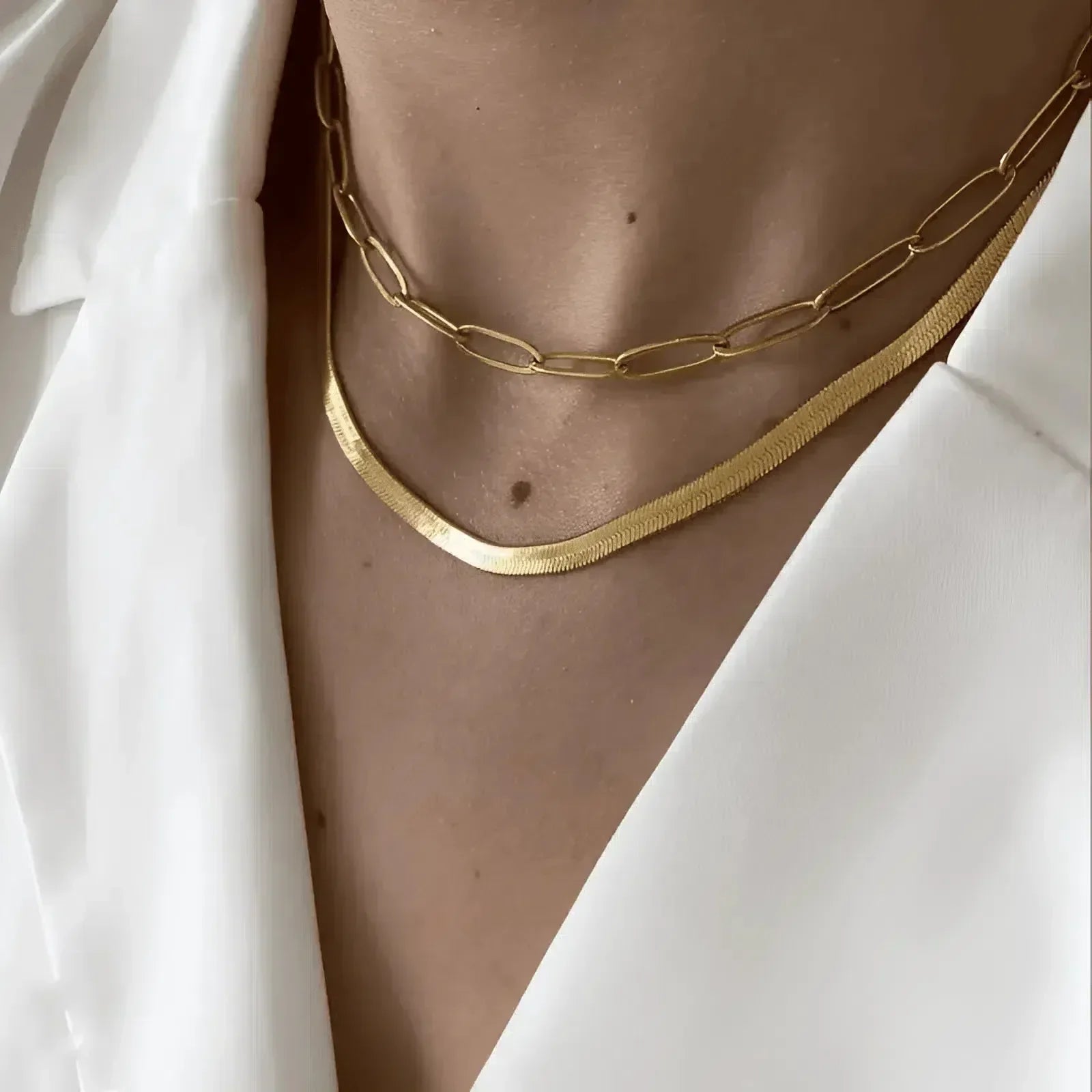 Serpentia – Snake-chain design – Necklace-15227799667061-Mirella Fiore
