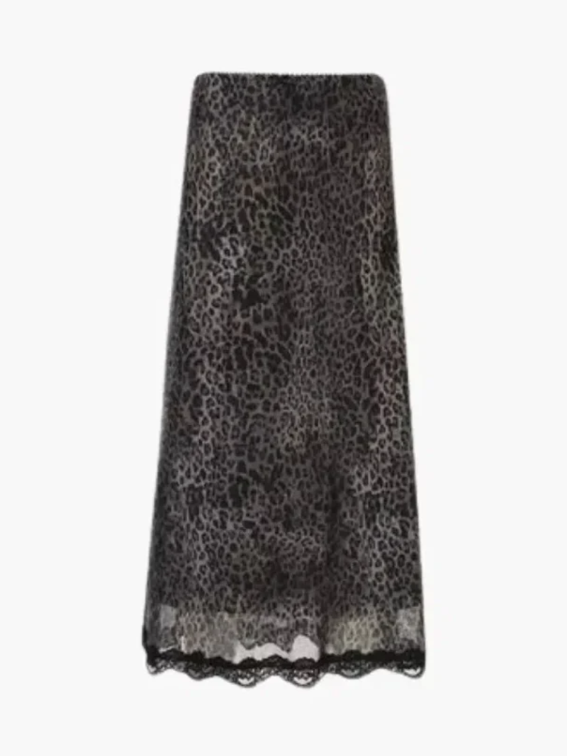 Sicilia – Bold leopard print – Lace skirt-15133677650293-Mirella Fiore