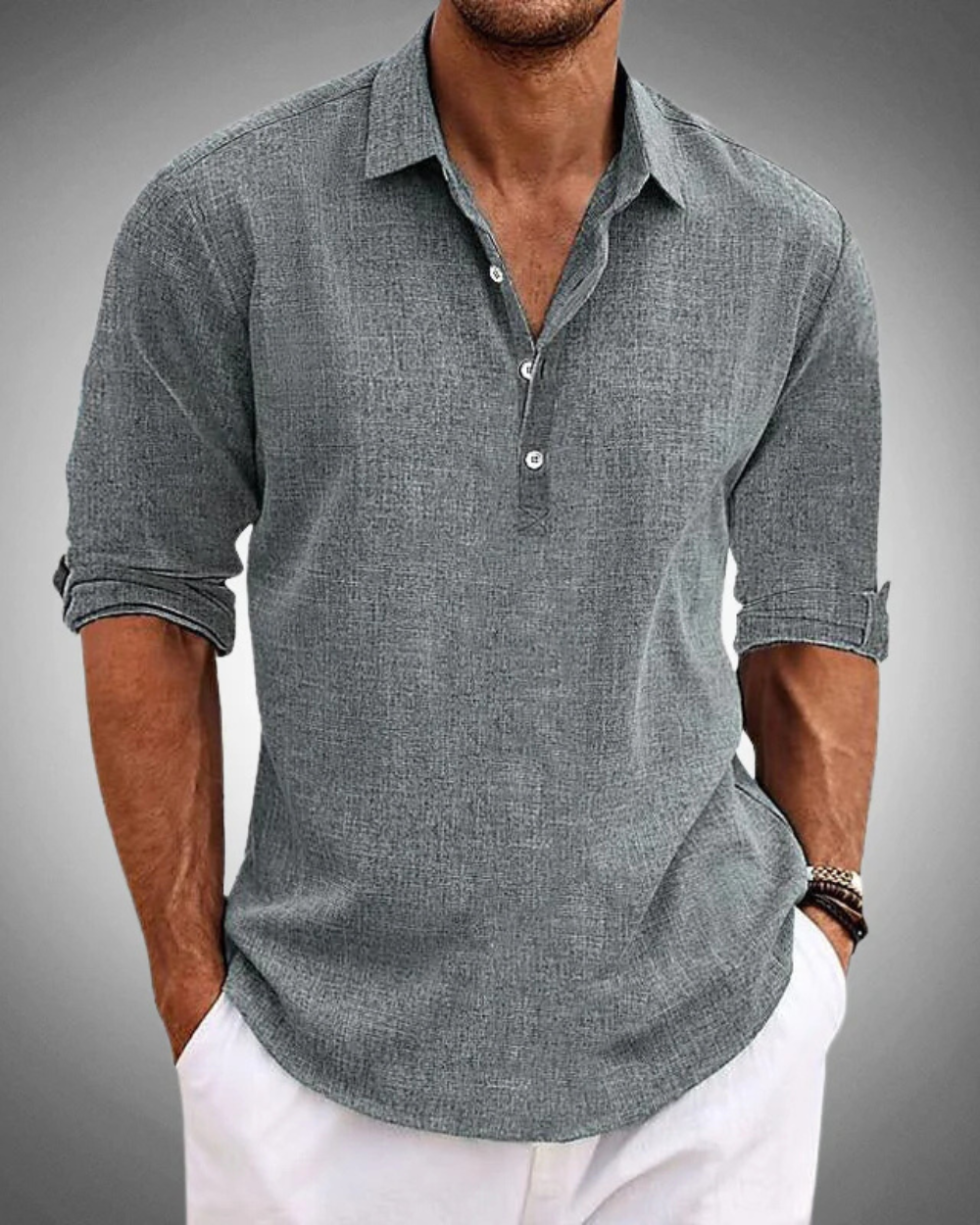 Simon Classic Cotton Shirt-15553981809013-Nancy & Mae Savannah