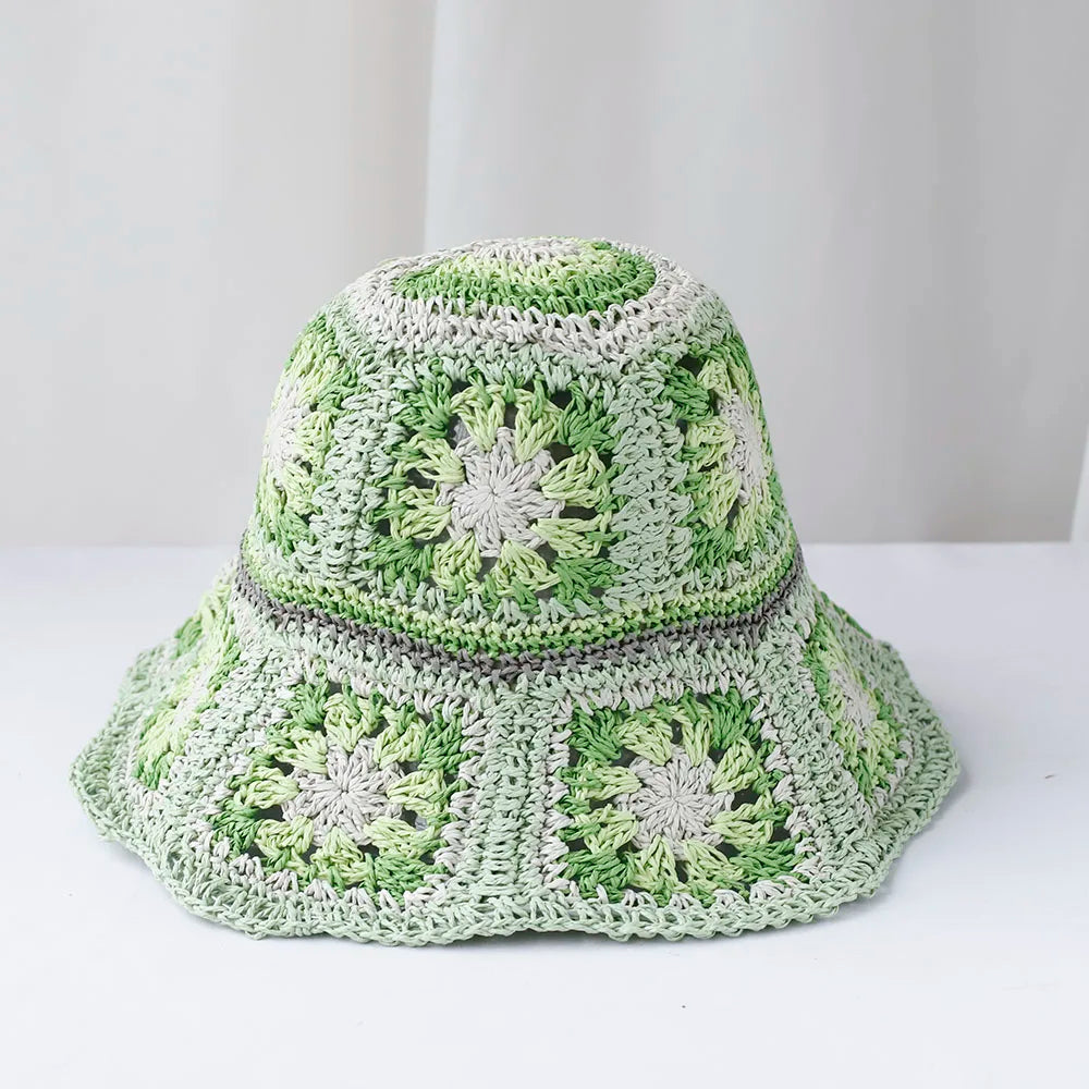 Solivana – Sunset patchwork – Crochet sun hat-15133816258933-Nancy & Mae Savannah