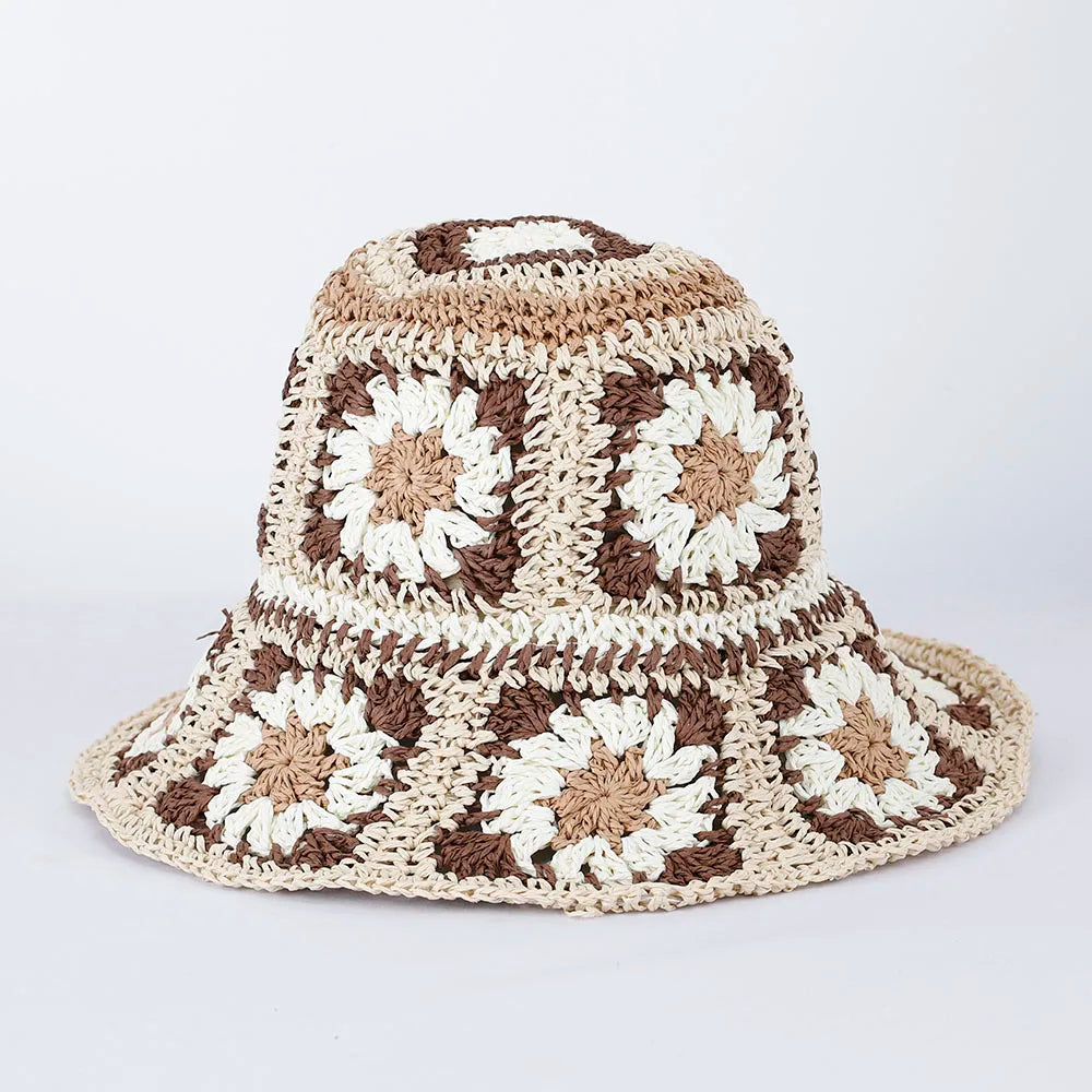 Solivana – Sunset patchwork – Crochet sun hat-15133816258933-Nancy & Mae Savannah