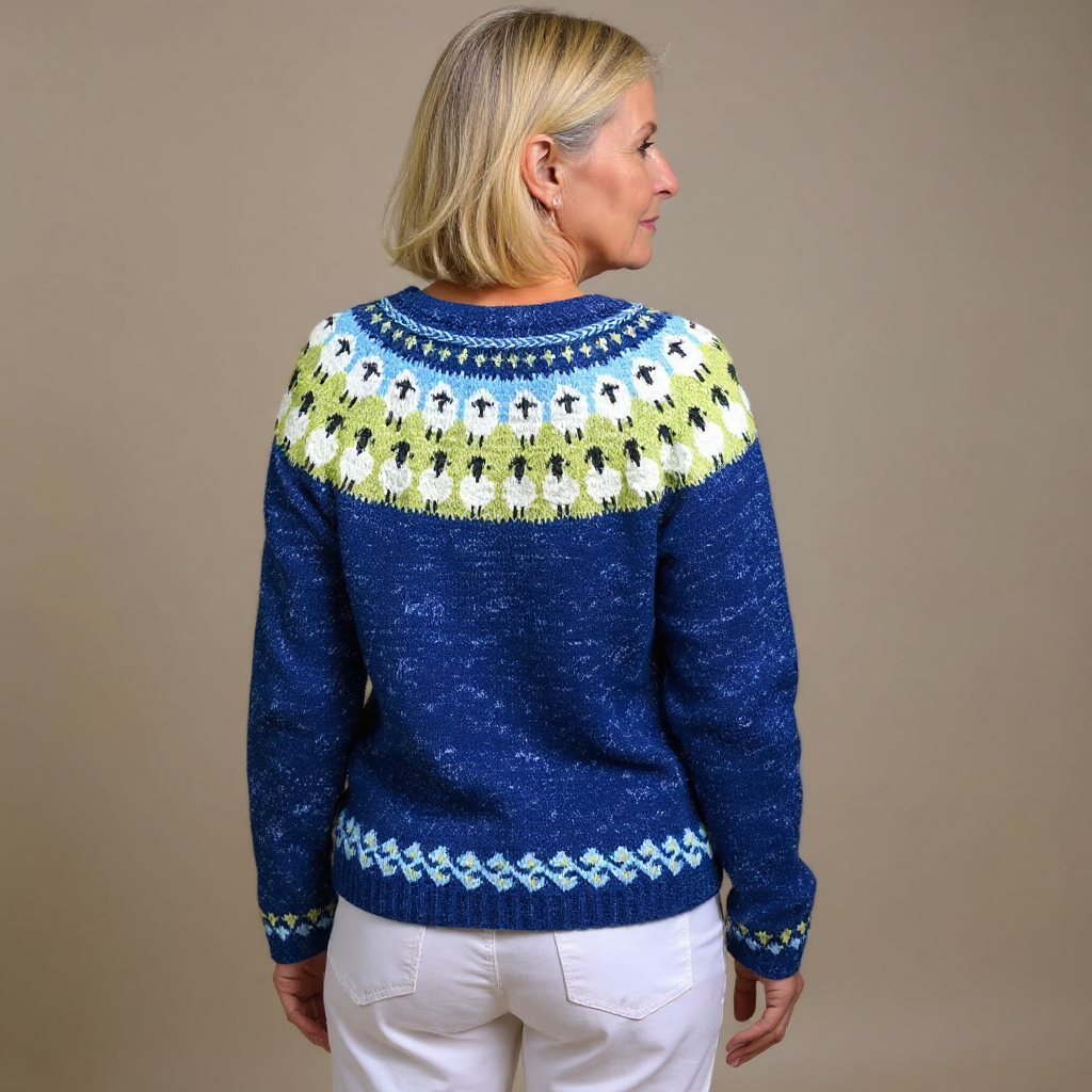 Sophie - Vintage Icelandic Cardigan-15531112169845-Mirella Fiore